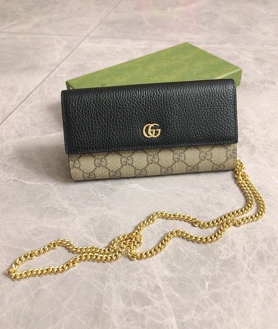 Gucci Ophidia Detachable Chain Mini Wallet 546585