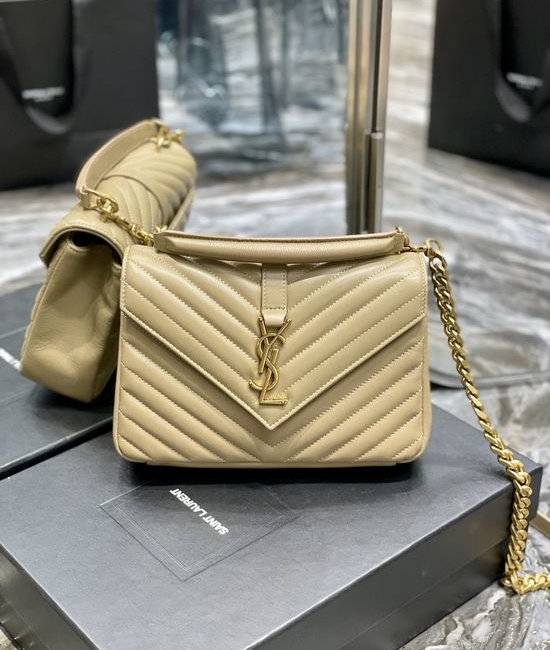 Yves Saint Laurent YSL Messenger Lambskin Bag 392737