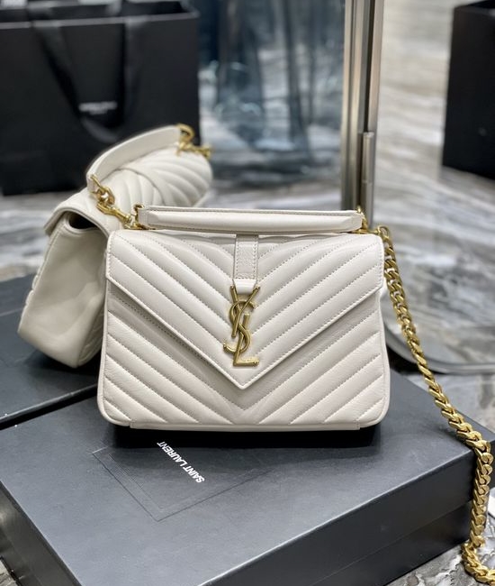 Yves Saint Laurent YSL Messenger Lambskin Bag 392737
