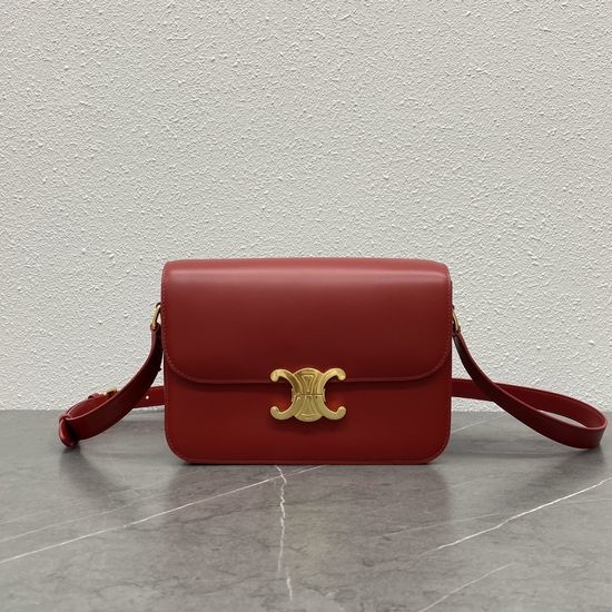 Celine Triomphe Classic Leather Bag 187368