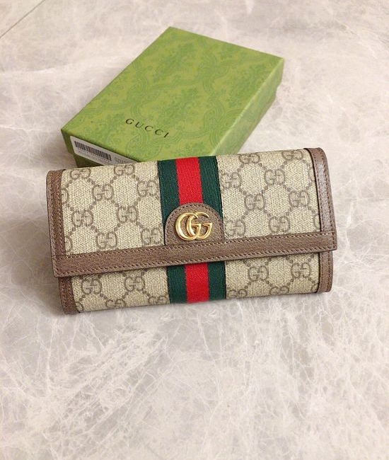 Gucci Ophidia Folding Long Wallet 523153