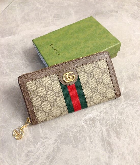 Gucci Ophidia Series Zipper Long Wallet 523154