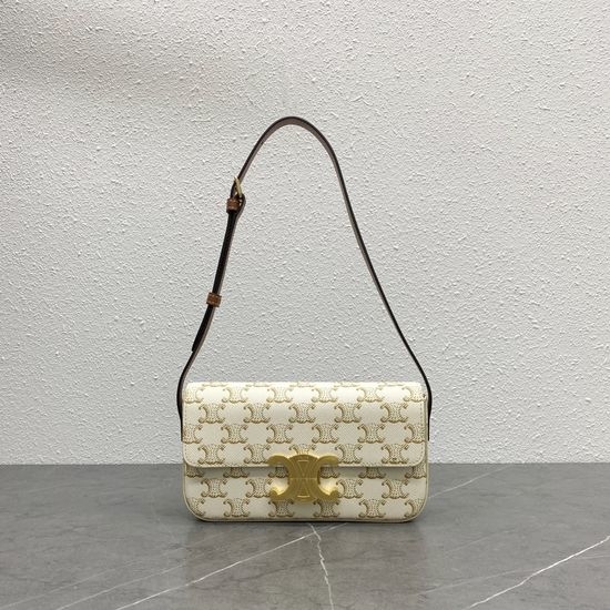 Celine TRIOMPHE CANVAS Shoulder Bag 194142
