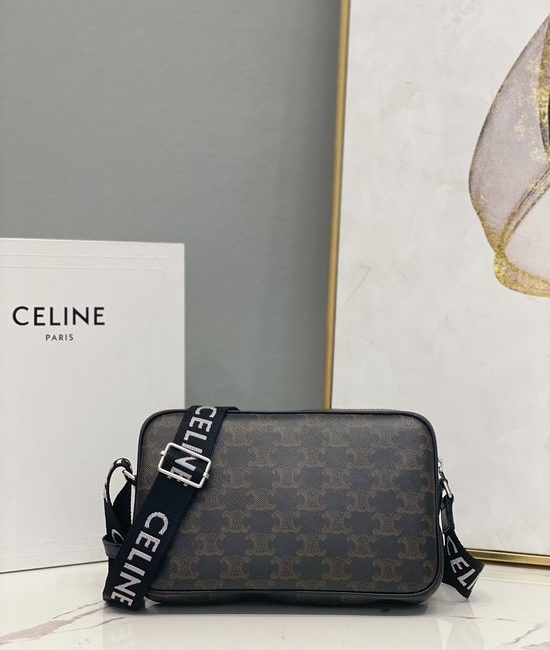 Celine Triomphe Canvas Messenger Bag 197202