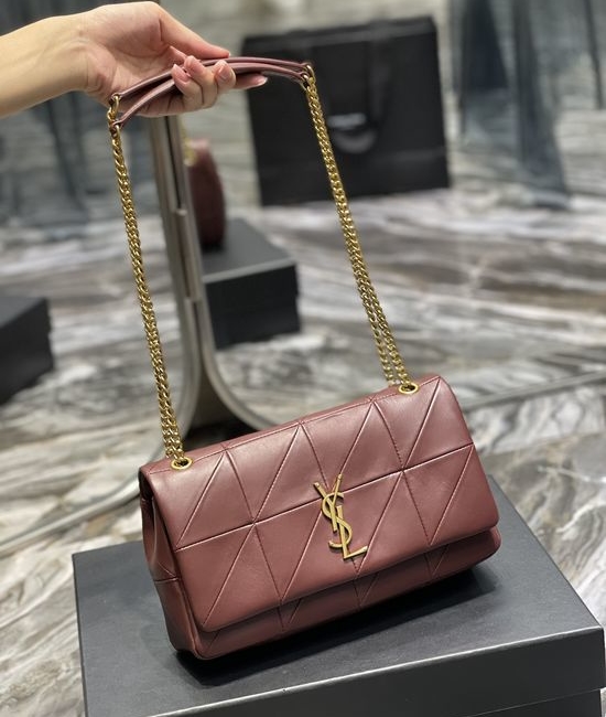 Yves Saint Laurent YSL Patchwork Lambskin Medium Shoulder Bag 515821