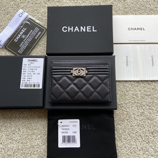 Chanel Wallet Calfskin Leather A84431