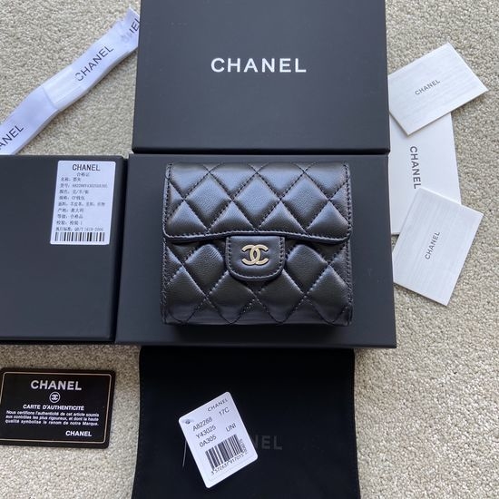 Chanel Lambskin Wallet A82288
