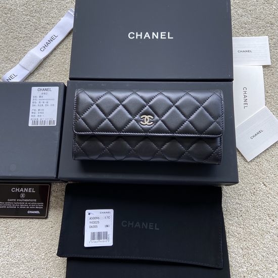 Chanel Lambskin Wallet A50096