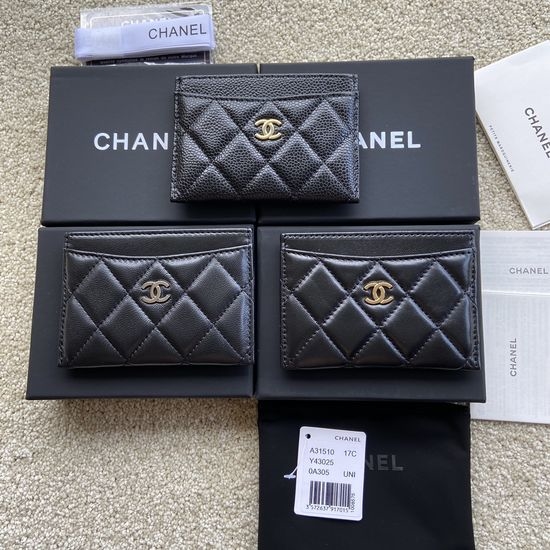 Chanel Imported Leather Wallet A31510