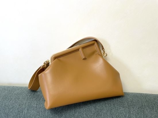 Fendi First Large Bag Brown Color M80019