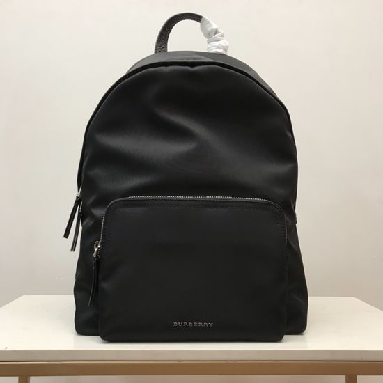 Burberry Quilted Backpack with Leather Trim 40379621