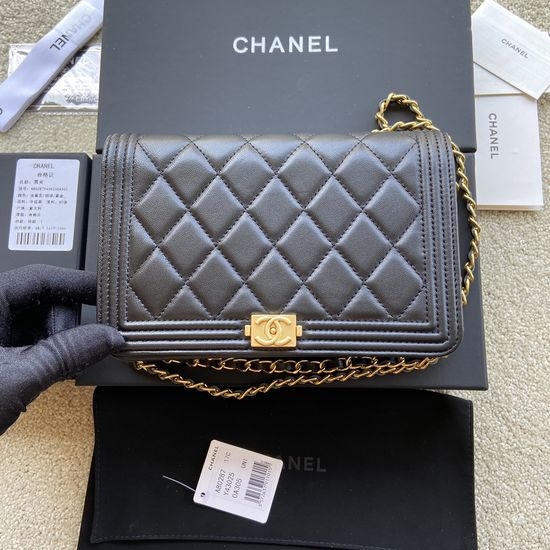 Chanel Full-Flap Lambskin Bag A80287
