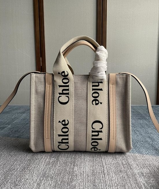 Chloe Woody Detachable Strap Tote Bag 6051