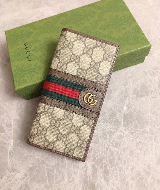 Gucci GG Supreme Canvas Wallet 672987