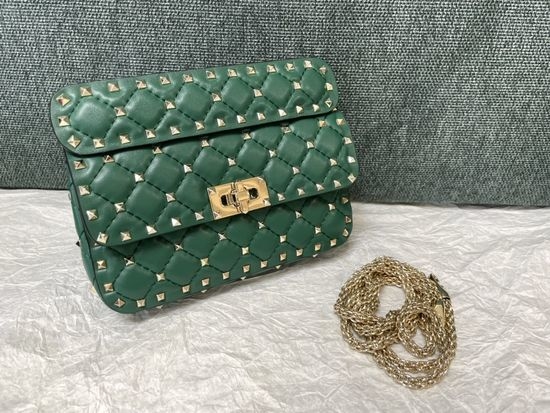 Valentino Gold Stud Series Sheepskin Bag 0123s