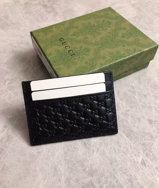 Gucci Wallet Embossed Card Holder 443127
