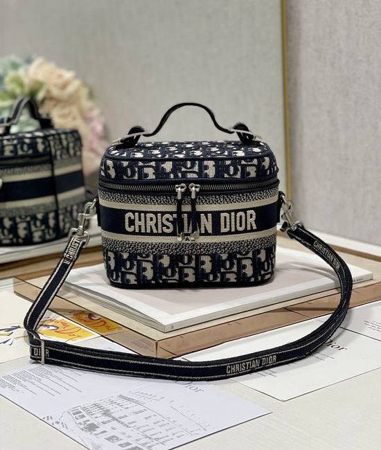 Christian Dior CD Travel Cosmetic Crossbody Bag