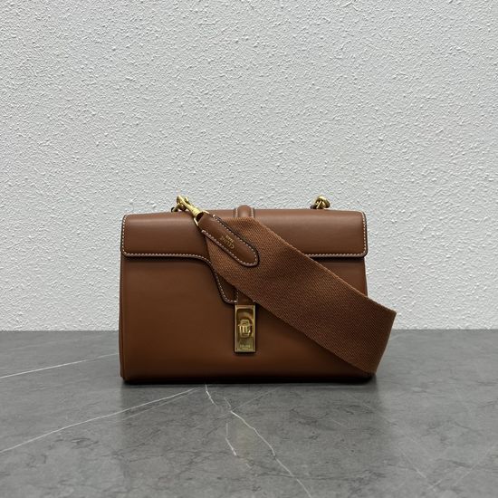 Celine TEEN SOFT 16 Cowhide Leather Crossbody Bag 196853