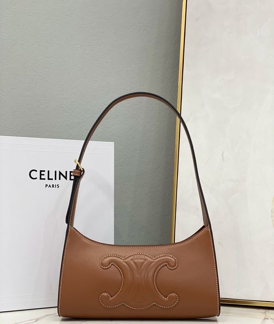 Celine CUIR TRIOMPHE Smooth Cowhide Shoulder Bag 198153