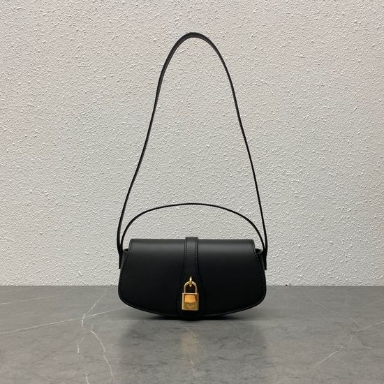 Celine TaBou Clutch Black Leather Bag 101592