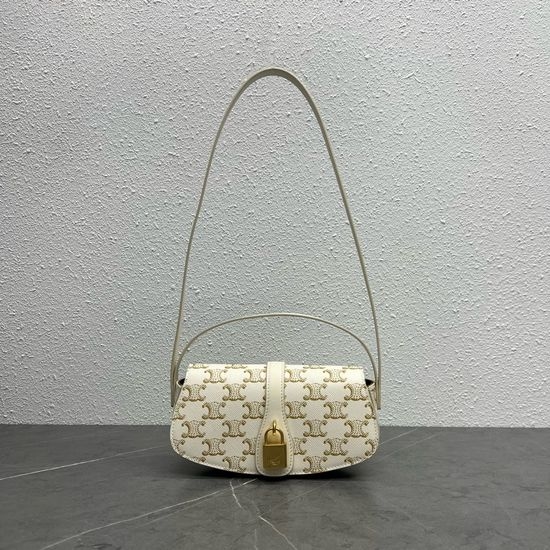 Celine Tabou Clutch Leather Handbag 101592