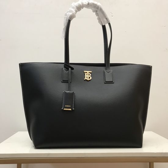 Burberry Tote Bag Leather Top Handle 80525031