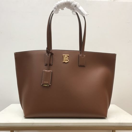 Burberry Tote Bag Leather Top Handle 80525031