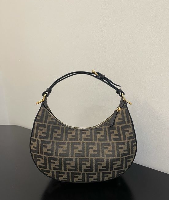 Fendi Praphy Monogram Classic Underarm Bag 205