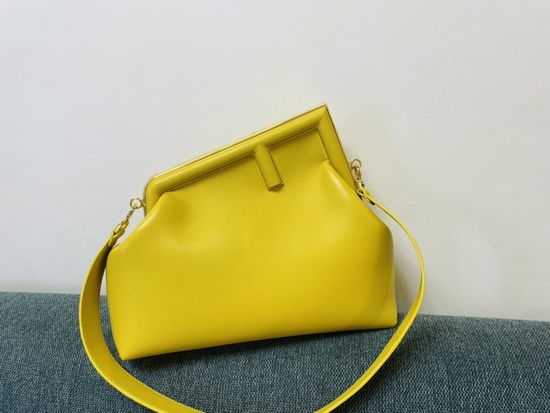Fendi First Large Leather Handbag M80019