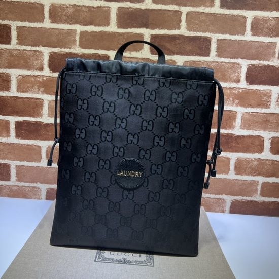 Gucci Large Bag Dry Clean Black Fabric 674247