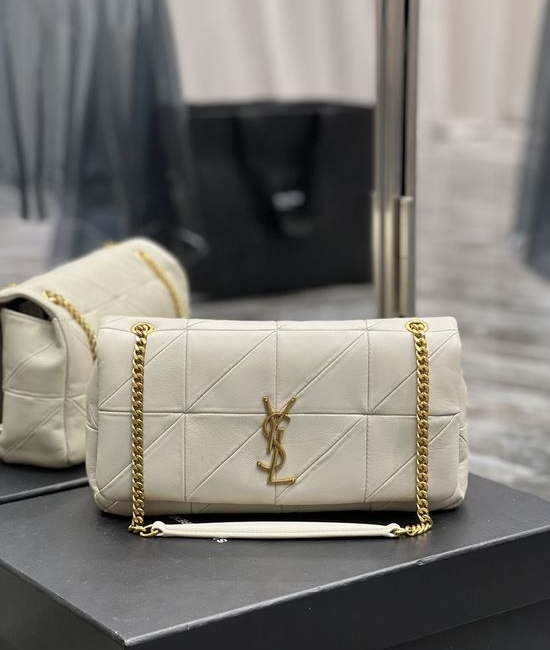 Yves Saint Laurent YSL Patchwork Lambskin Medium Shoulder Bag 515821