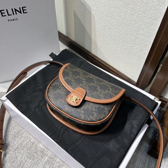 Celine BESACE Mini Saddle Bag 196702
