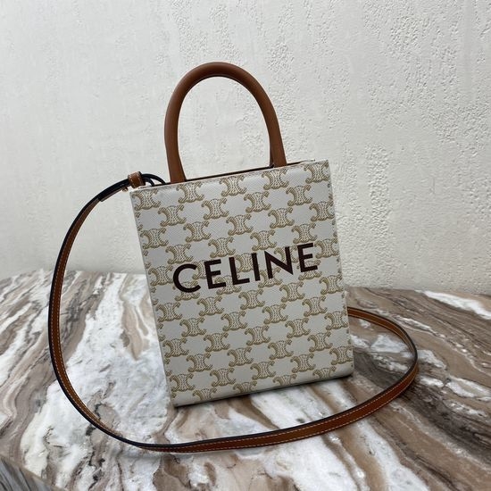 Celine CABAS TRIOMPHE Mini Vertical Handbag 194372