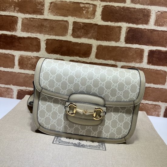 Gucci Handbag Oatmeal Rubber Bag 602204