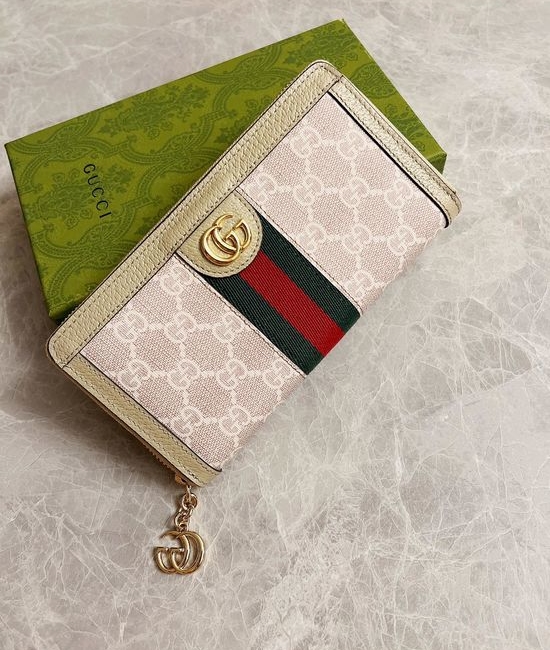 Gucci Ophidia Series Zipper Long Wallet 523154