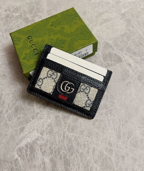 Gucci Ophidia GG Canvas Card Holder 523159