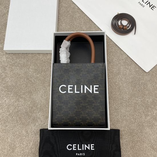 Celine Cabas Mini Printed Handbag 194372