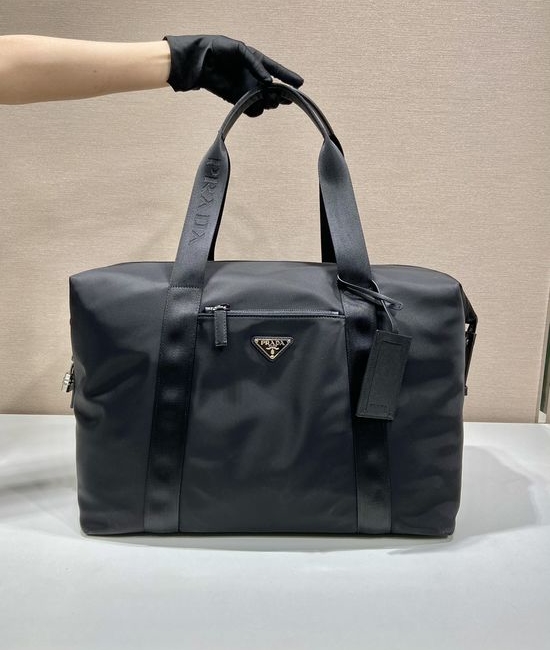 Prada Classic Travel Bag Nylon Leather 2VC796