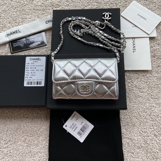 Chanel Chain Card Holder A81081