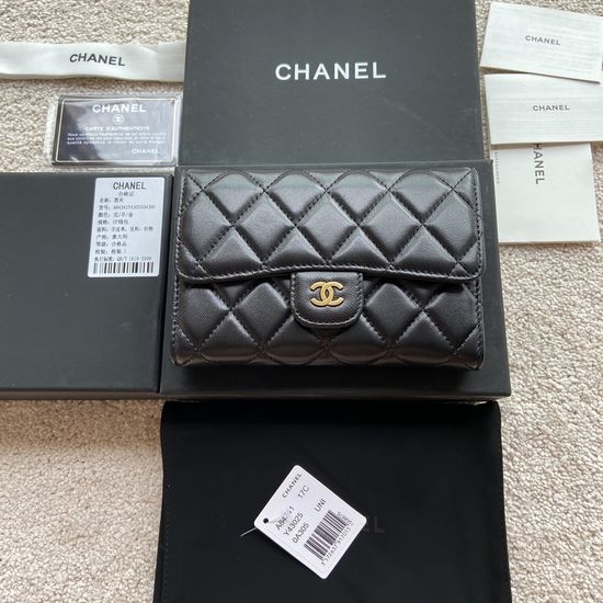 Chanel Lambskin Wallet A84341