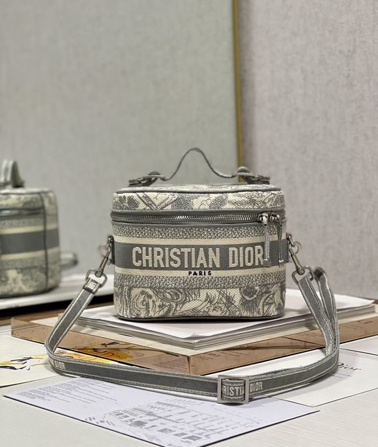 Christian Dior CD Detachable Strap Cosmetic Bag 1298