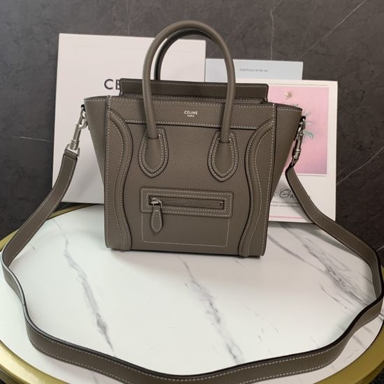 Celine Nano Luggage Tote Bag 189243