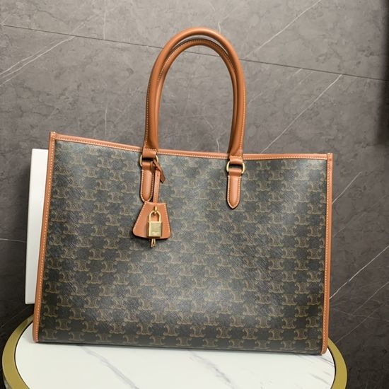 Celine TRIOMPHE Cabas Tote Handbag 194342