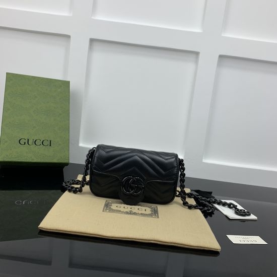 Gucci GG Marmont Super Mini Shoulder Bag 699757