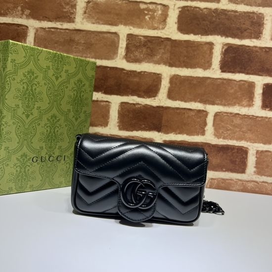 Gucci Leather Crossbody Bag 699757