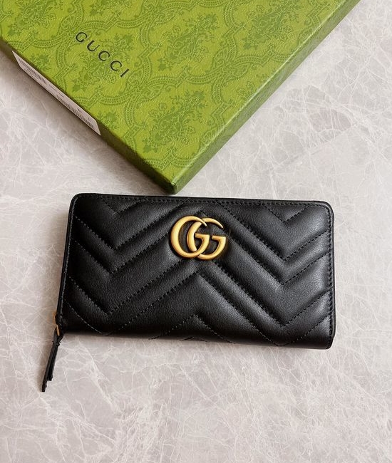Gucci GG Marmont Long Zip Wallet 443123