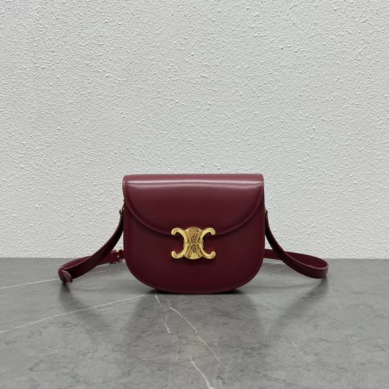 Celine Triomphe Saddle Bag 110413