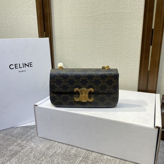 Celine CHAIN SHOULDER BAG Retro 197992
