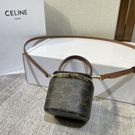 Celine Mini Logo Calfskin Box Bag 110762