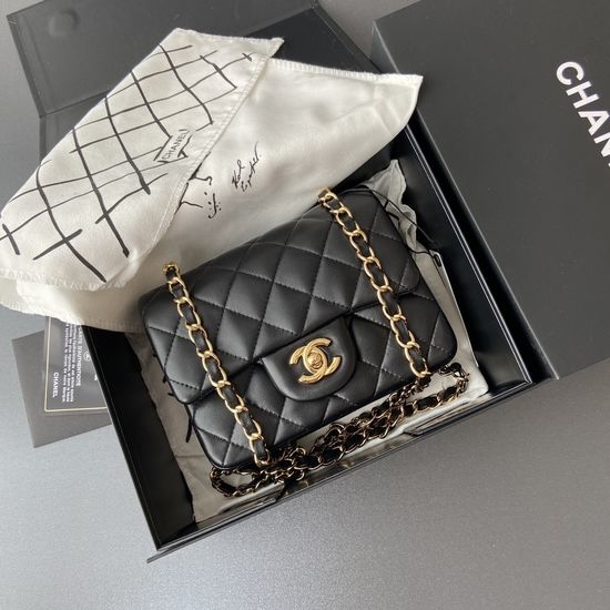 Chanel Lambskin Classic Flap Bag 1115